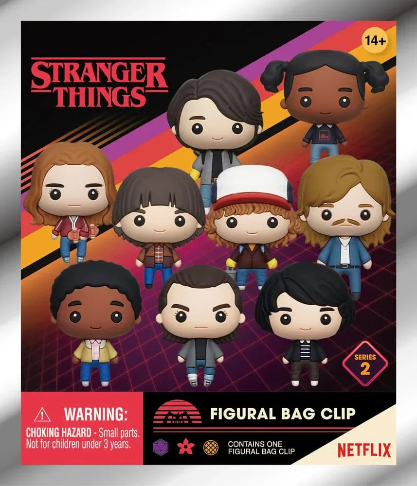 Stranger Things 3D PVC Bag Clips Series 2 Display (24) Monogram Int.