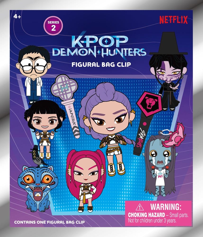 KPop Demon Hunters 3D PVC Påsklämma Serie 2 Display (24)