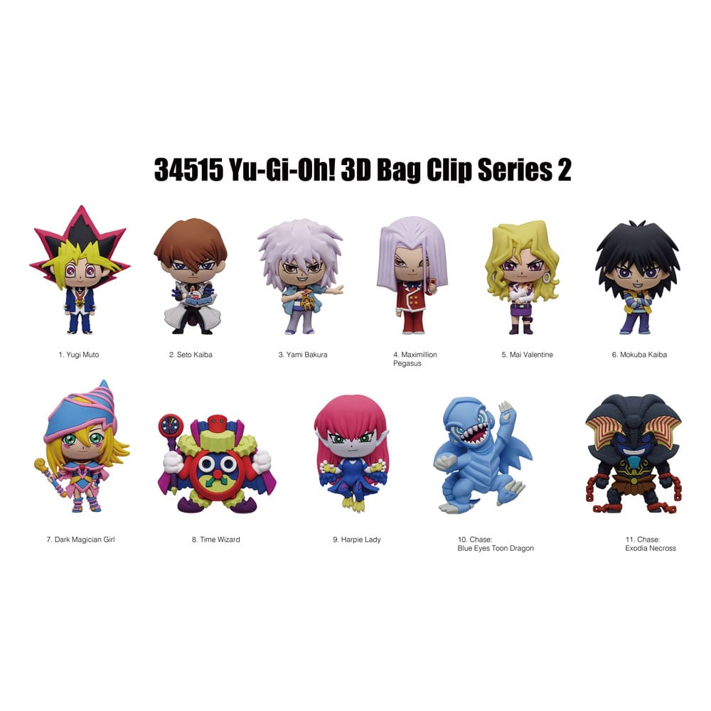 Yu-Gi-Oh PVC Bag Clips Series 2 Display (24) Monogram Int.
