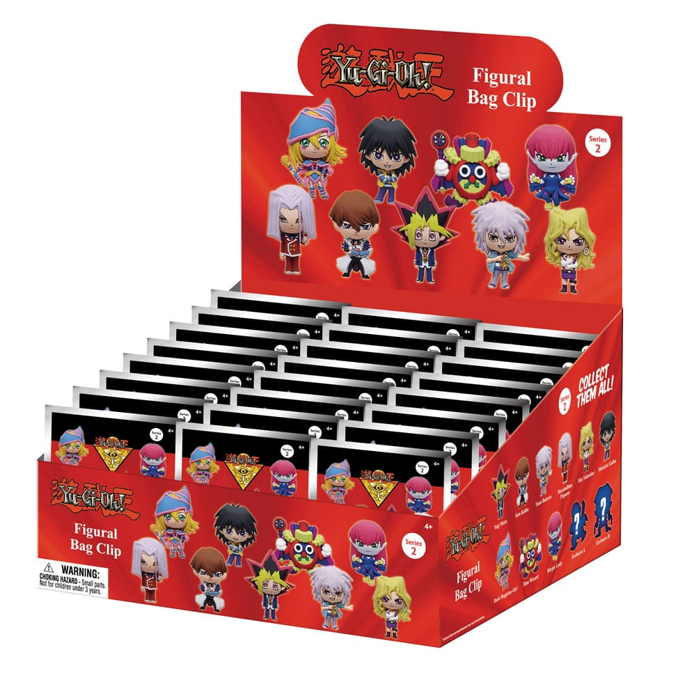 Yu-Gi-Oh PVC Bag Clips Series 2 Display (24) Monogram Int.