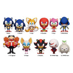 Sonic - Hedgehog 3D PVC Väska Clips Display (24 Stycken) Monogram Int.