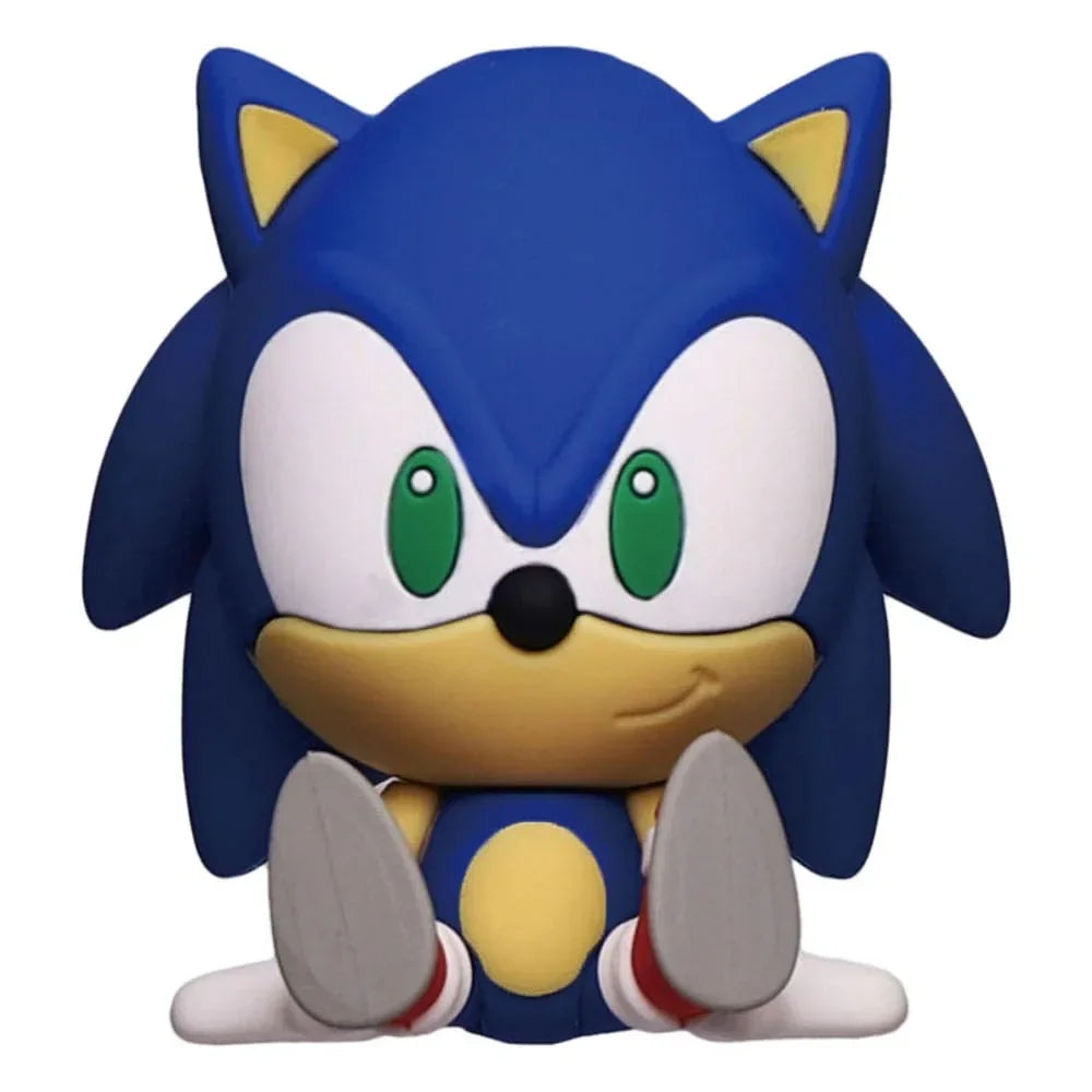Sonic - The Hedgehog 3D Magnet Sonic Sitting Monogram Int.