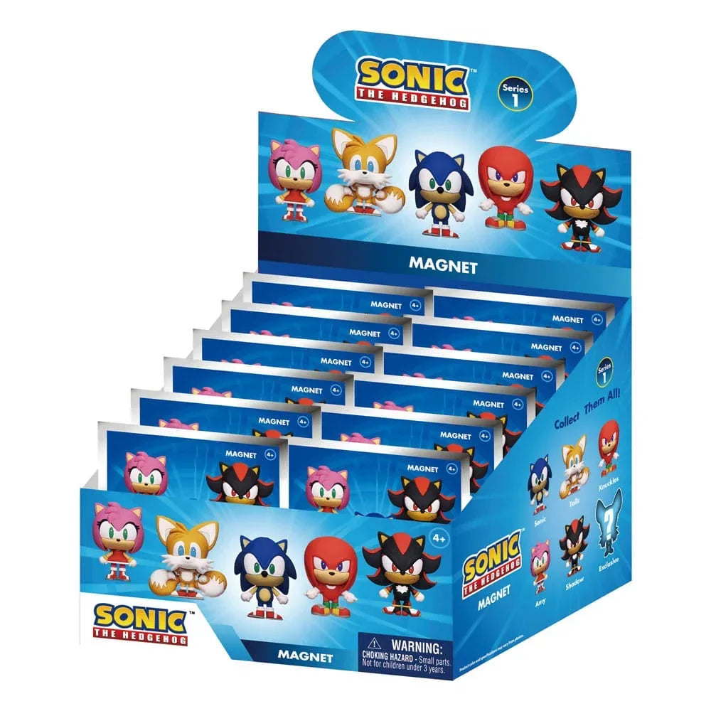 Sonic Magnets Blind Pack Series 1 Display (12) Monogram Int.
