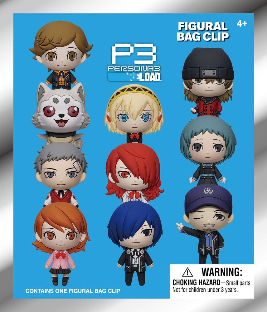 Persona 3 3D Foam Bag Clip Series 1 Display (24)