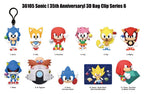Sonic the Hedgehog 3D PVC Påsklämma Serie 6 Display (24) Officiellt Licensierad