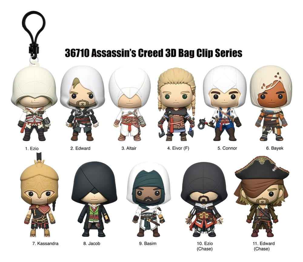Assassin's Creed 3D Skumpåsfästen Serie 1 Display (24)