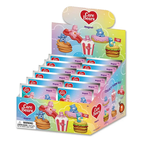 Care Bears Blind Pack Series 1 Display (12) - Officiellt Licensierade Magneter Monogram Int.