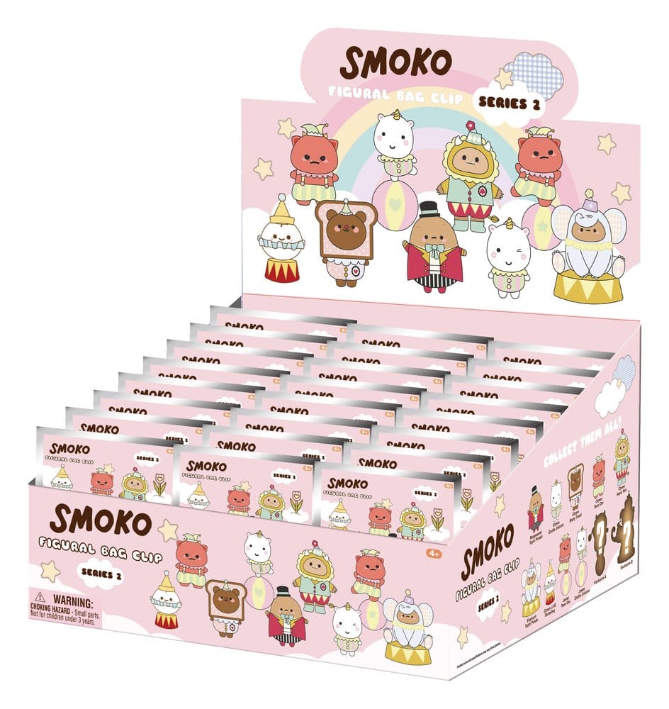 Smoko 3D PVC-påsklämma Serie 2 Display (24)