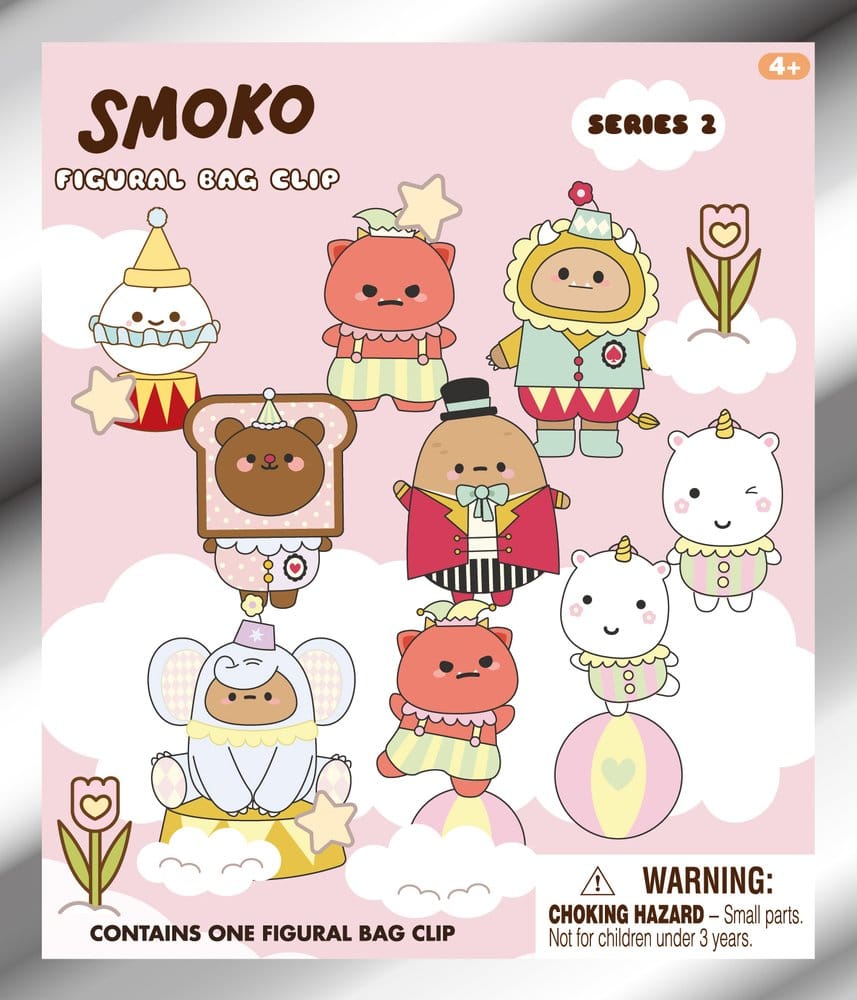 Smoko 3D PVC-påsklämma Serie 2 Display (24)