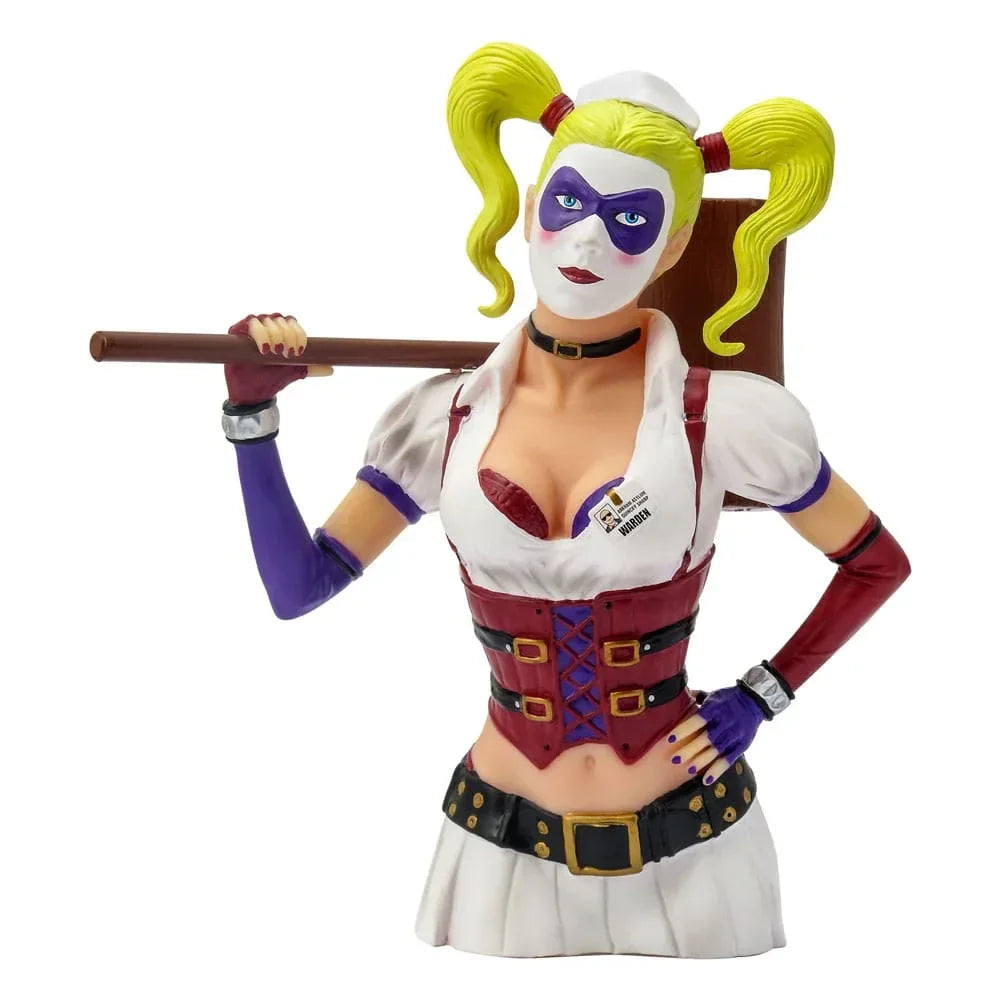 Harley Quinn Coin Bank Arkham Asylum – Officiellt Licensierad PVC Spara-Bank Monogram Int.
