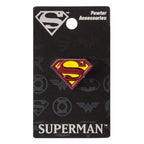 DC Comics Pin Badge Superman Logo i Färgglad Design Monogram Int.