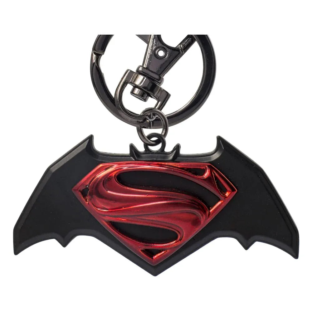 DC Comics Pewter-Nyckelring Batman vs. Superman Logo Monogram Int.