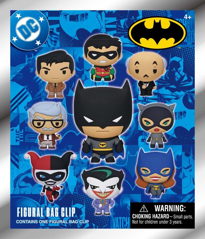 Batman: The Animated Series 3D Skum Påseclipser Serie 1 Display (24)
