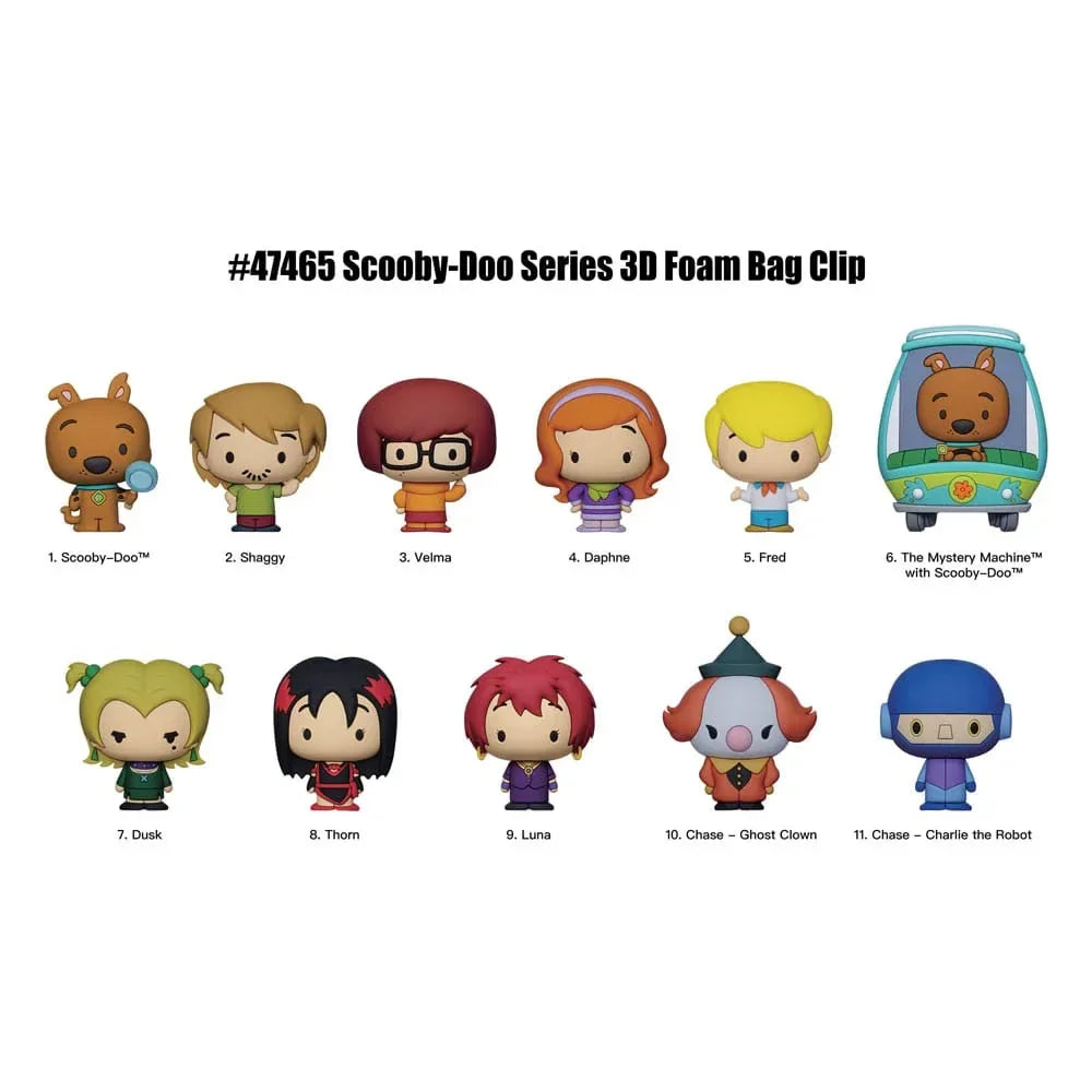 Scooby-Doo 3D PVC Bag Clips Series 2 Display (24) Monogram Int.