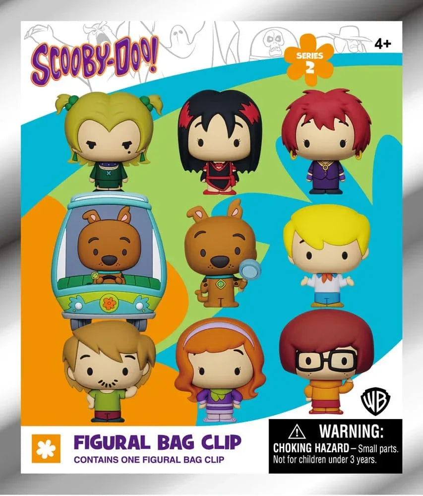 Scooby-Doo 3D PVC Bag Clips Series 2 Display (24) Monogram Int.
