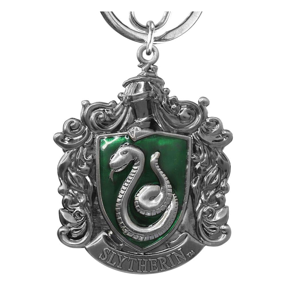 Harry Potter Pewter-Nyckelring Slytherin Crest Monogram Int.