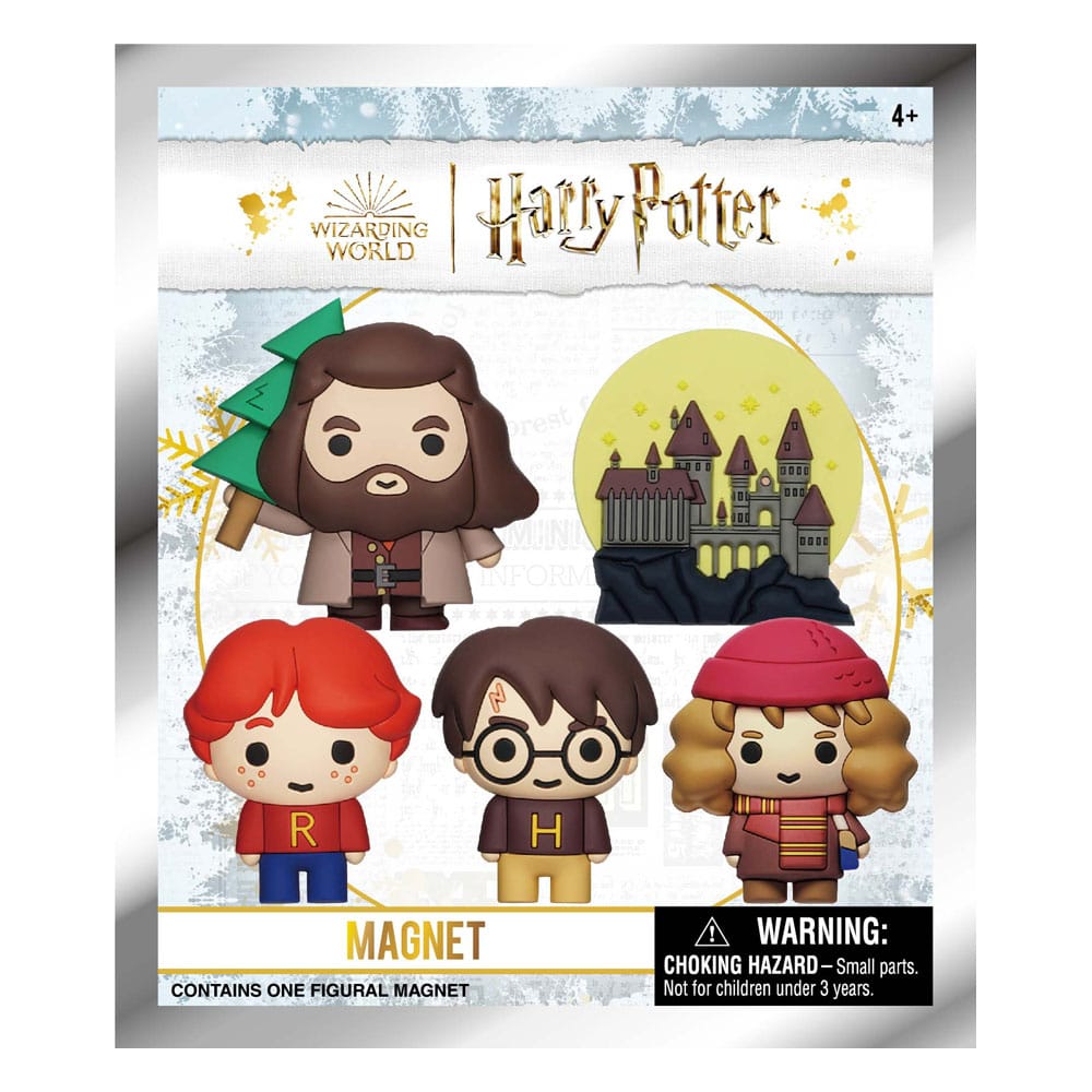 Harry Potter 3D Magnets Julserie Display (12) Monogram Int.