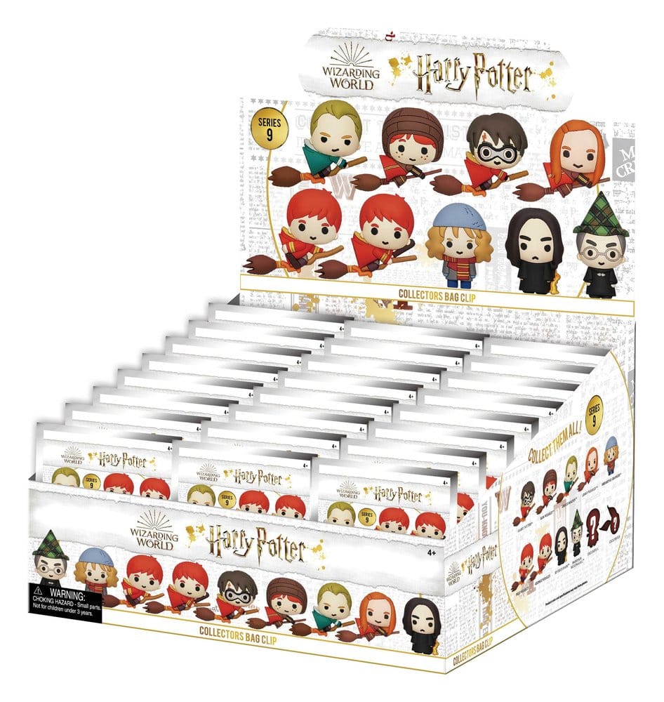 Harry Potter 3D Foam Bag Clip Series 9 Display (24)
