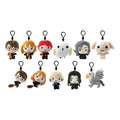 Harry Potter Plush Bag Clips Display (24) Monogram Int.