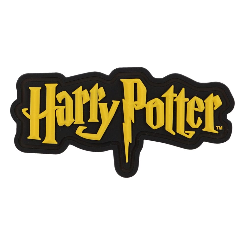 Harry Potter Soft Touch PVC 3D Magnets Logo – Officiell Magnet med Mjuk Beröring Monogram Int.
