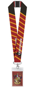 Harry Potter Deluxe Nyckelband med Kortfack Gryffindor Monogram Int.