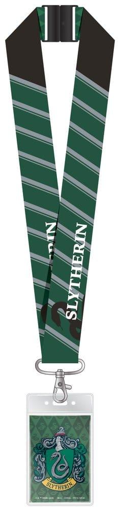 Harry Potter Deluxe Nyckelband med Kortfodral Slytherin Monogram Int.