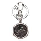 Harry Potter Pewter-Nyckelring Hufflepuff Monogram Int.