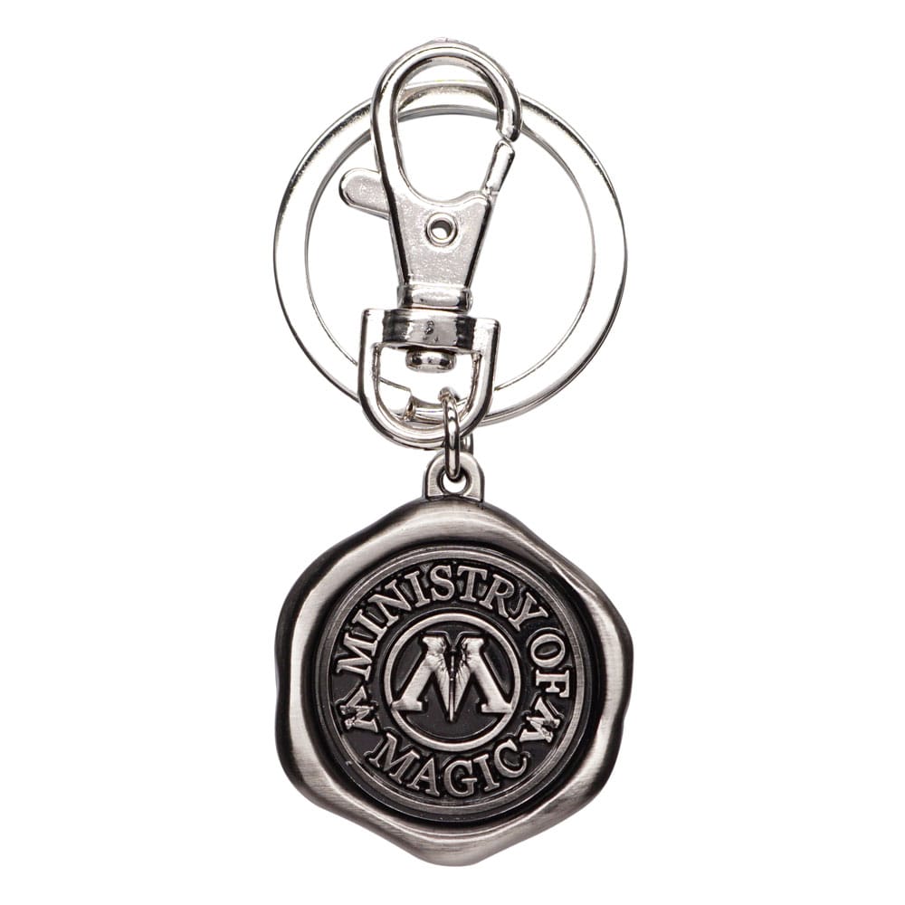 Harry Potter Pewter-Nyckelring Ministry of Magic Monogram Int.