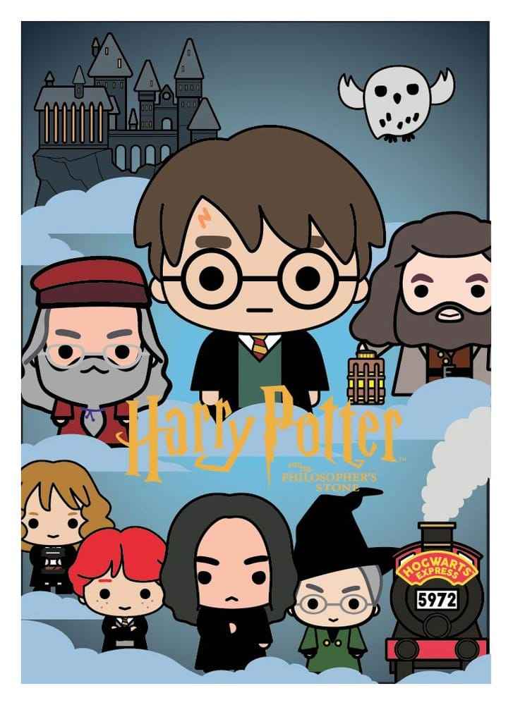 Harry Potter och De vises sten 3D-skummagnet