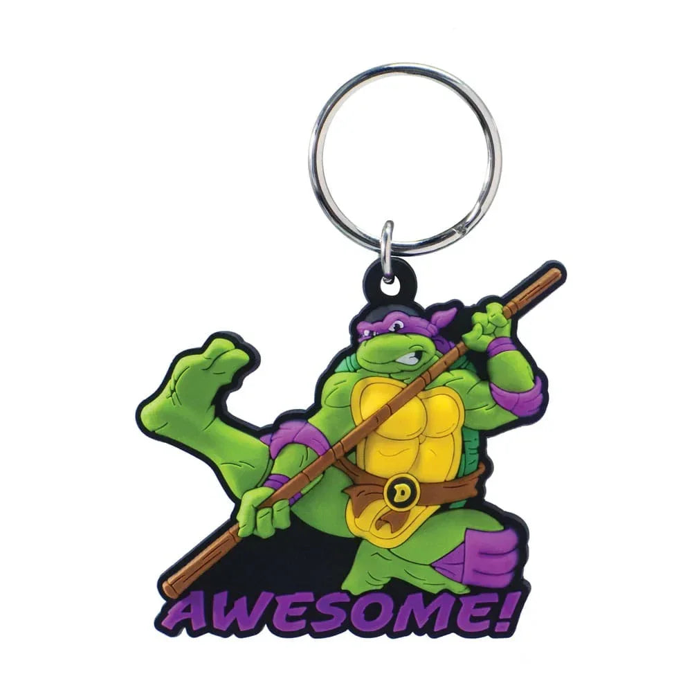 Teenage Mutant Ninja Turtles Soft Touch PVC Bag Clip Donatello Monogram Int.