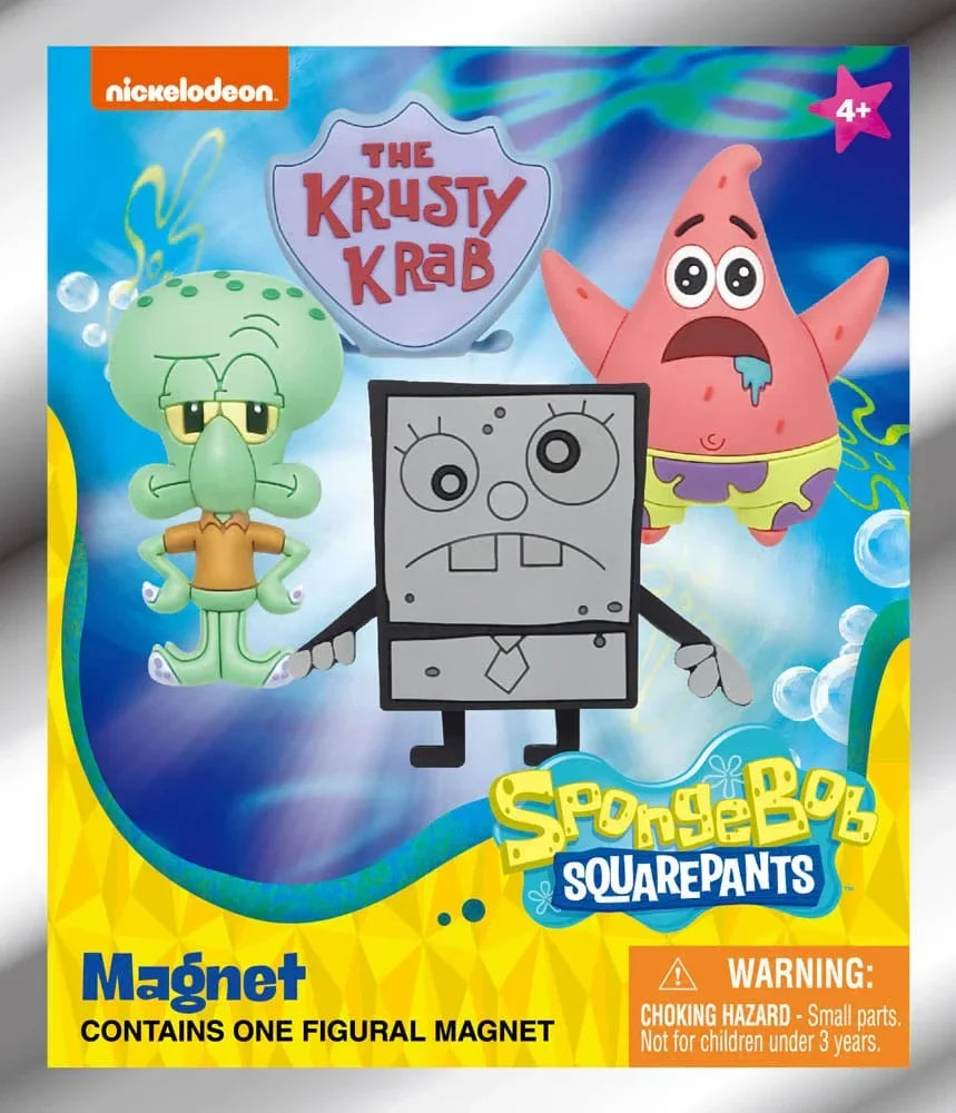 Svampbob 3D Magnets Serie 1 Display (12) Monogram Int.
