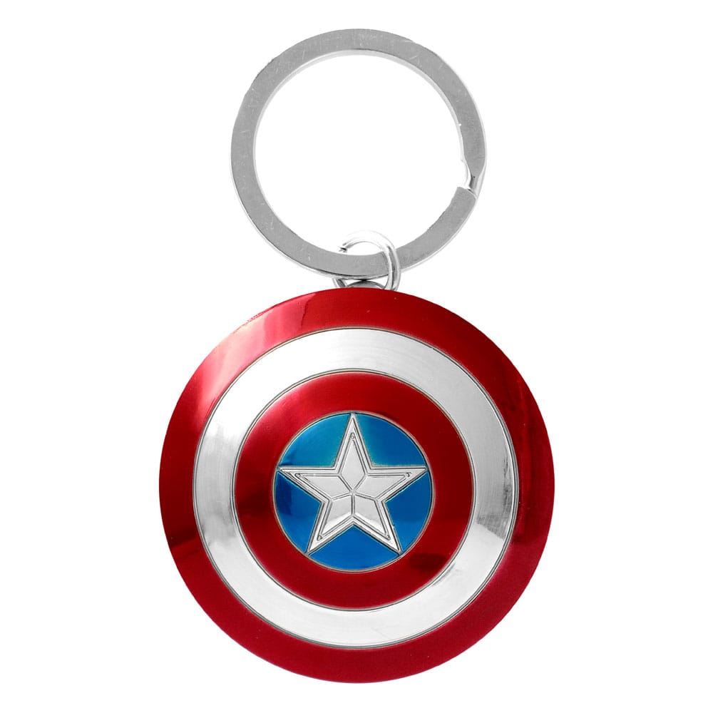 Marvel Metal Nyckelring Captain America Shield Monogram Int.