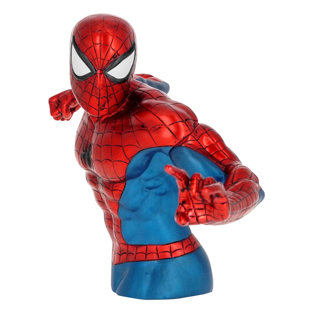 Marvel Figural Bank Spider-Man (Metallic Version) 20 cm Monogram Int.