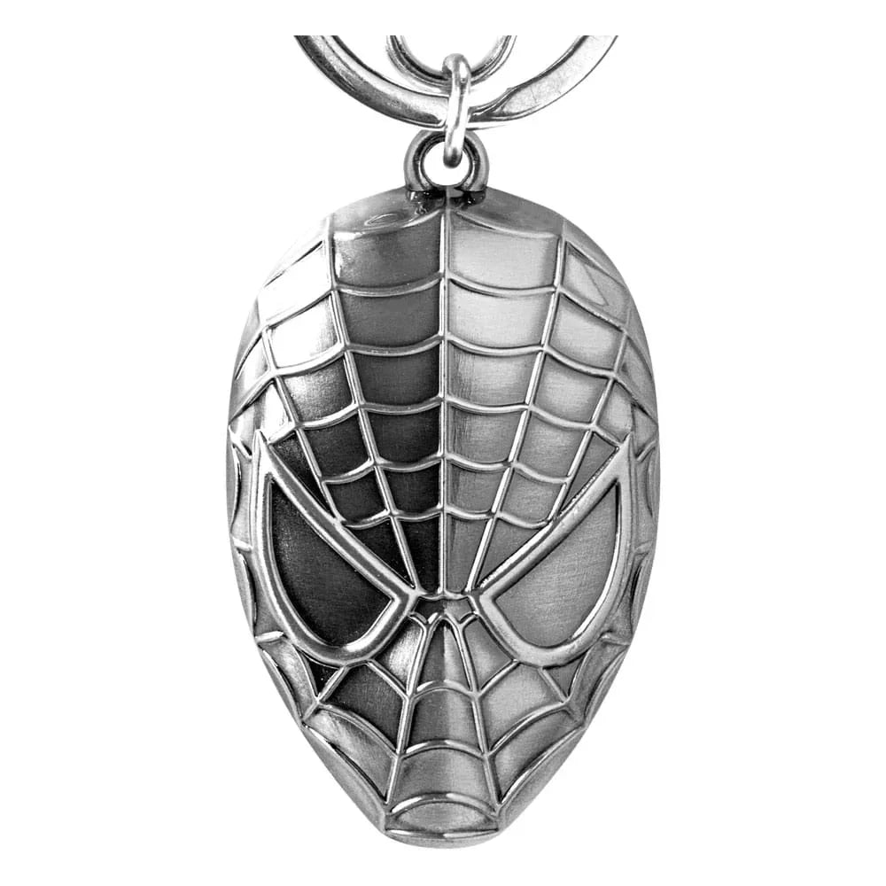 Marvel Metal Key Ring Spider Man Head