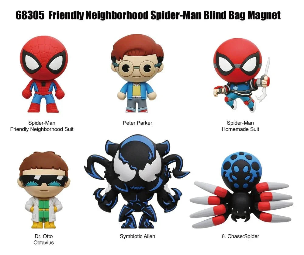 Spider-Man Magnets blind pack Display (12) Monogram Int.