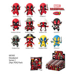 Deadpool PVC Bag Clips Series 1 Display (24) Monogram Int.