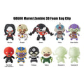 Marvel 3D PVC Bag Clips Series 1 Zombies Display (24) Monogram Int.