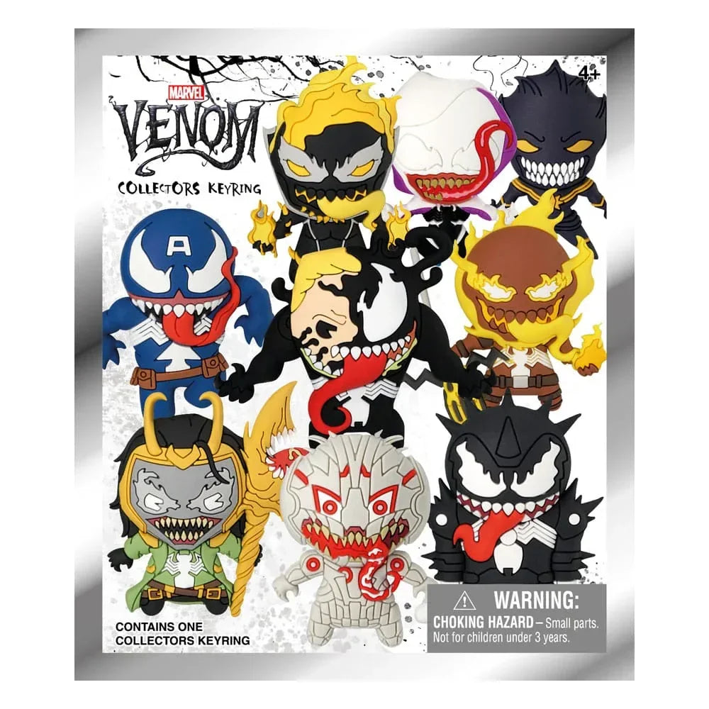 Venom 3D PVC Bag Clips Series 1 Display (24) Monogram Int.