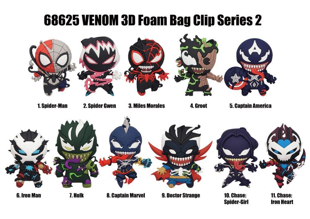 Venom 3D PVC Bag Clips Serie 2 Display (24) Monogram Int.