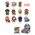 Marvel 3D PVC Bag Clips - Marvel Christmas Series 1 Display (24) Monogram Int.