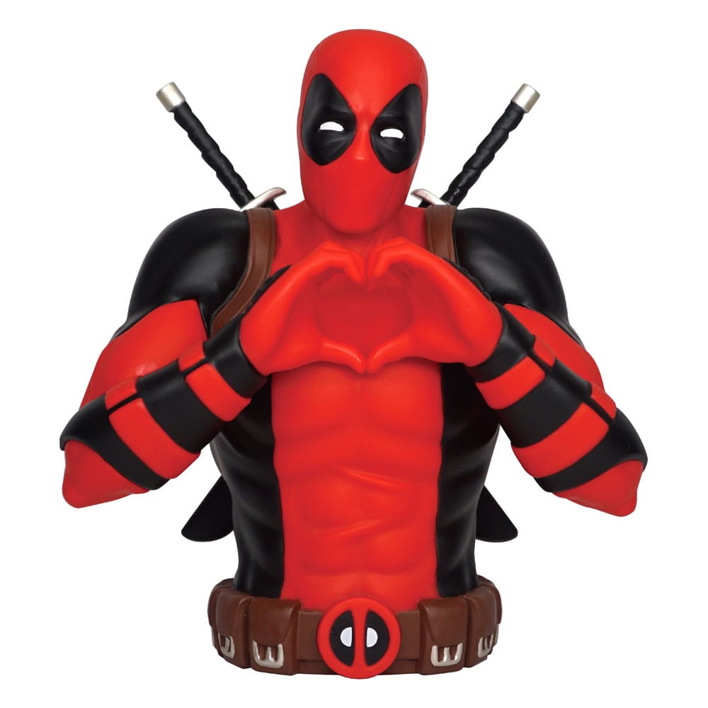 Deadpool Classic Coin Bank - Deadpool Bust Monogram Int.
