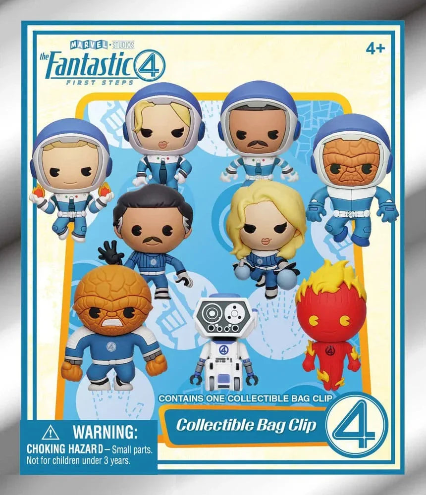 Fantastic Four 3D PVC Bag Clips Monogram Int.