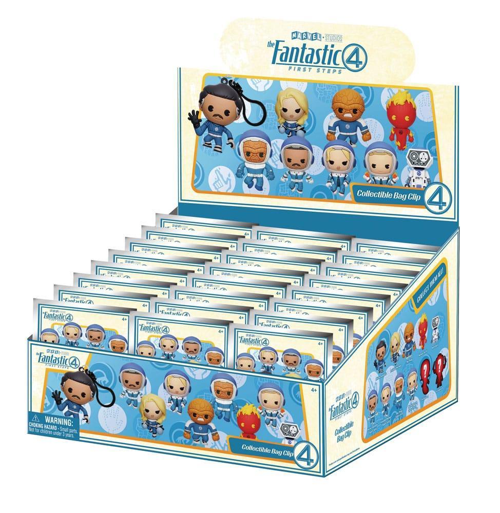 Fantastic Four 3D PVC Bag Clips Monogram Int.