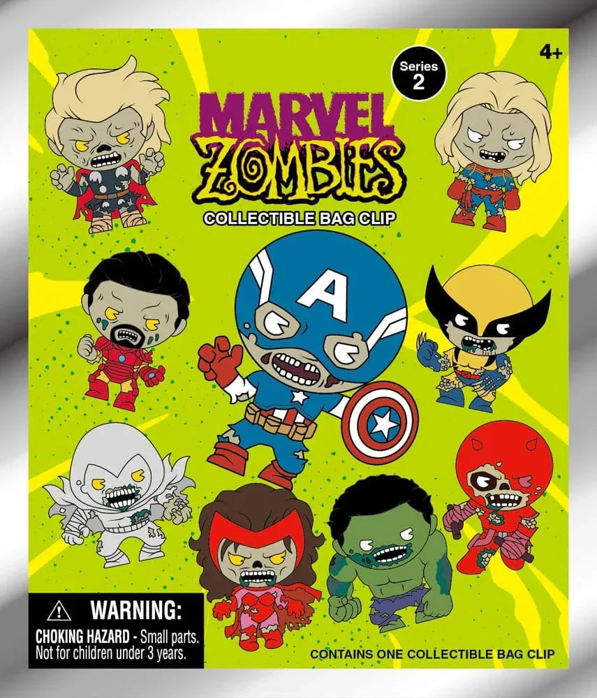 Marvel PVC Bag Clips Series 2 Zombies Display (24) Monogram Int.