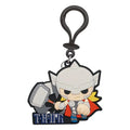 Marvel Soft Touch PVC Bag Clip Thor Monogram Int.