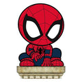 Spider-Man Crouching Coin Bank - Officiellt Licensierad PVC Monogram Int.