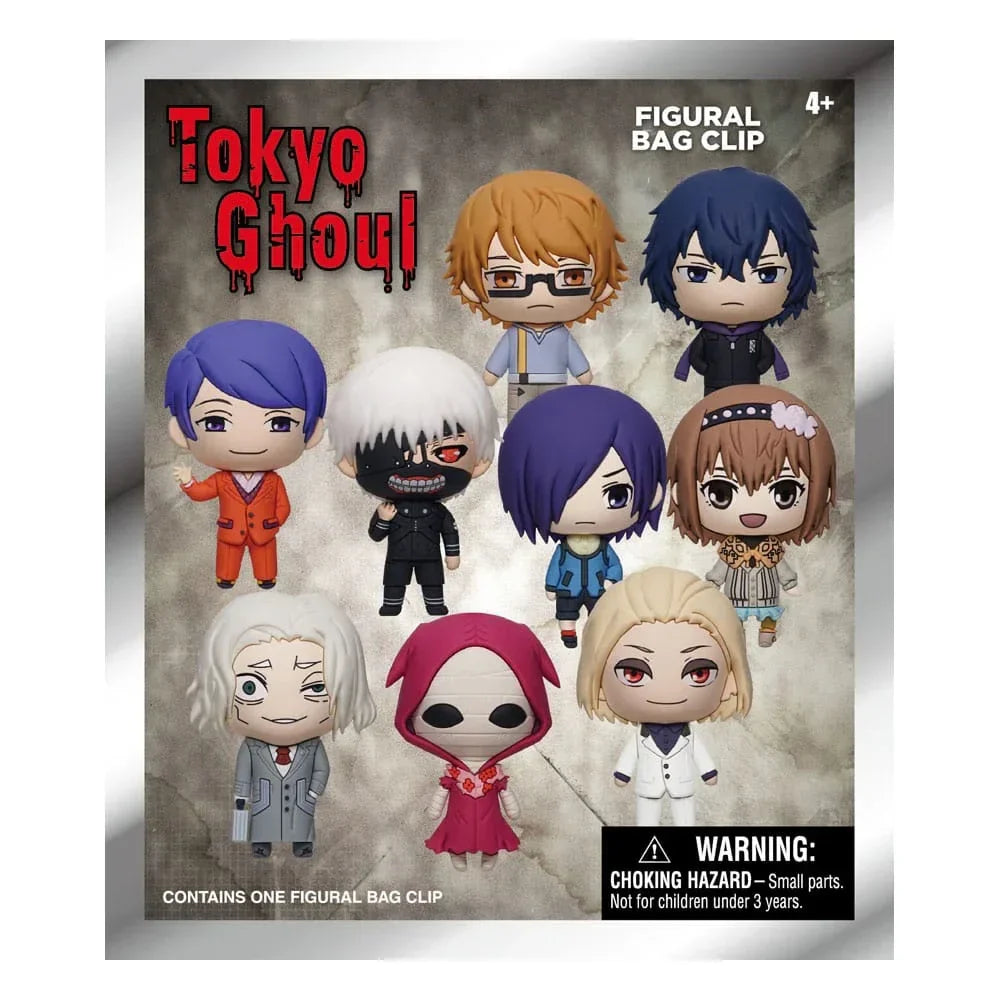 Tokyo Ghoul 3D PVC Bag Clips Series 2 Display (24) Monogram Int.