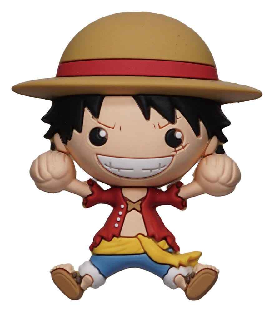 One Piece 3D-skumgummimagnet Luffy