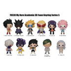 My Hero Academia 3D Foam Bag Clips Serie 5 Display (24) Monogram Int.