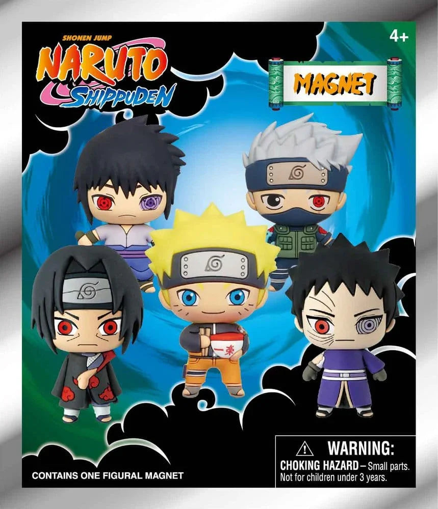 Naruto Magnets blind pack Display (12) Monogram Int.